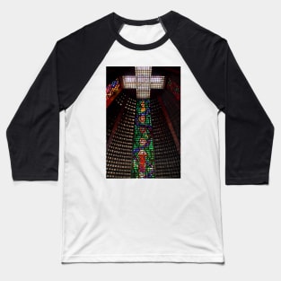 Interior, Roman Catholic Cathedral of Saint Sebastian, Rio de Janeiro, Brazil Baseball T-Shirt